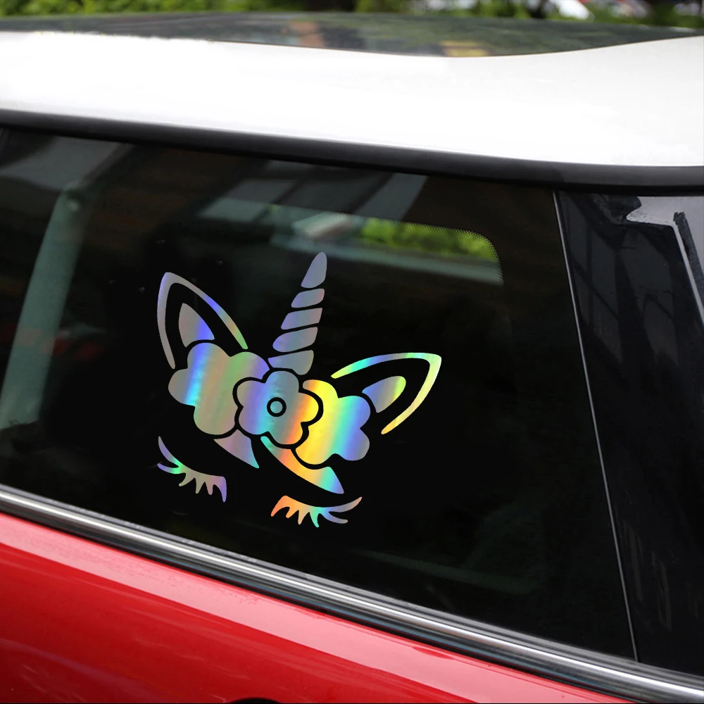Unicorn car Sticker And Decals Car Sticker Car Styling Decoration Door Window Vinyl Stickers Car accessories