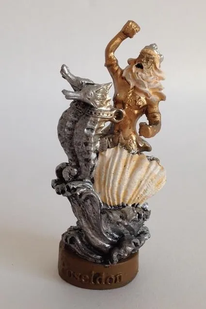 

Poseidon ancient Greek mythology prototype thick heart sandbox court factory direct sales decoration couples statue home wedding