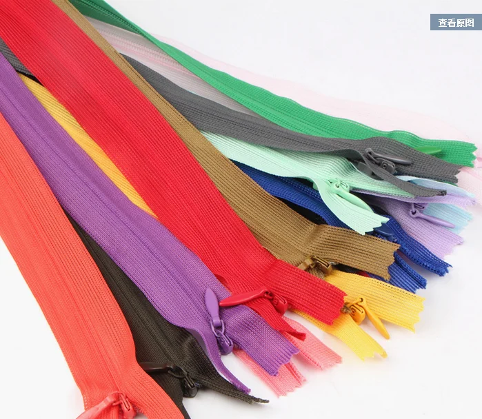 

Invisible zipper 25cm Back cushion Skirt Hidden 3# Nylon Zipper for sewing/Garment accessories DIY Handmade Craft