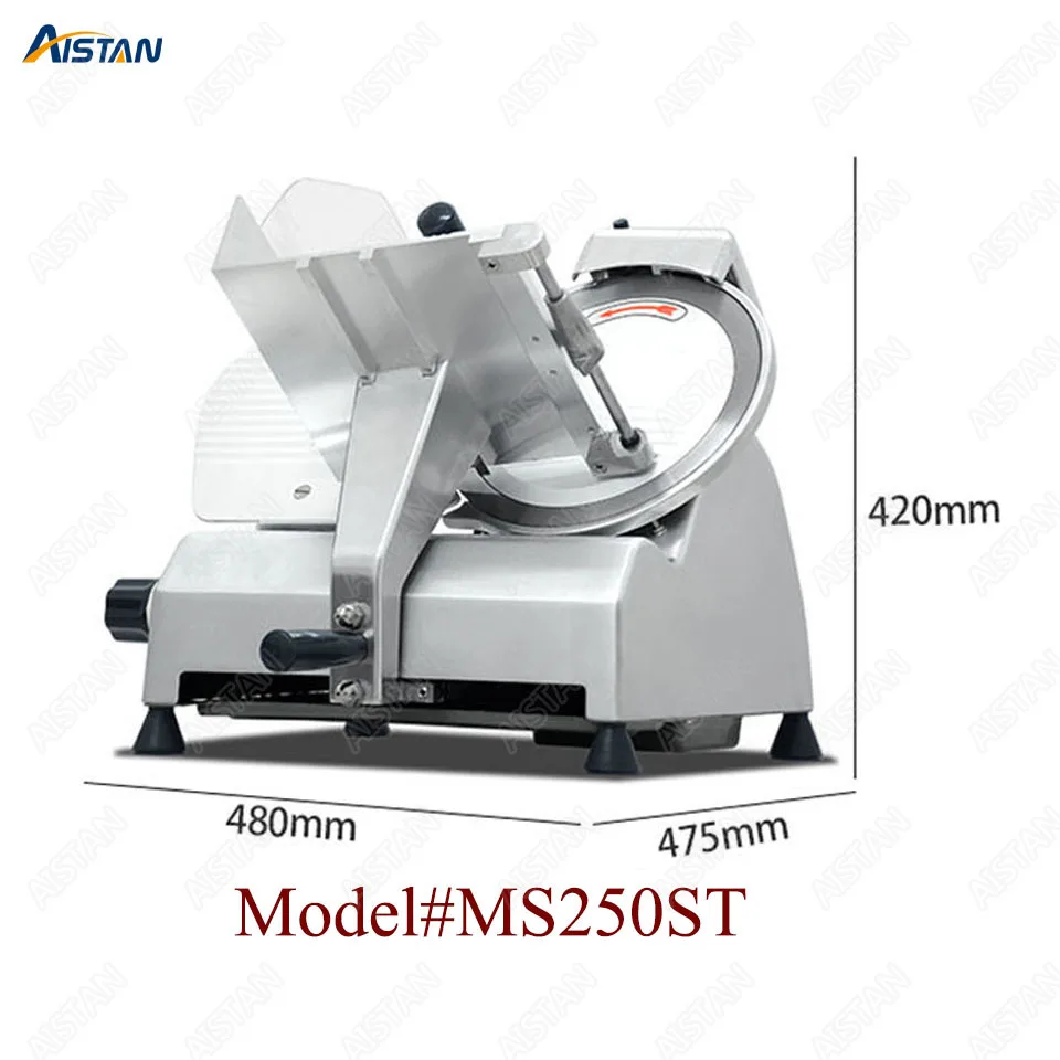 MS300ST электрическая полуавтоматическая промышленная ломтерезка для мяса/мясорезка для ресторана - Цвет: MS250ST