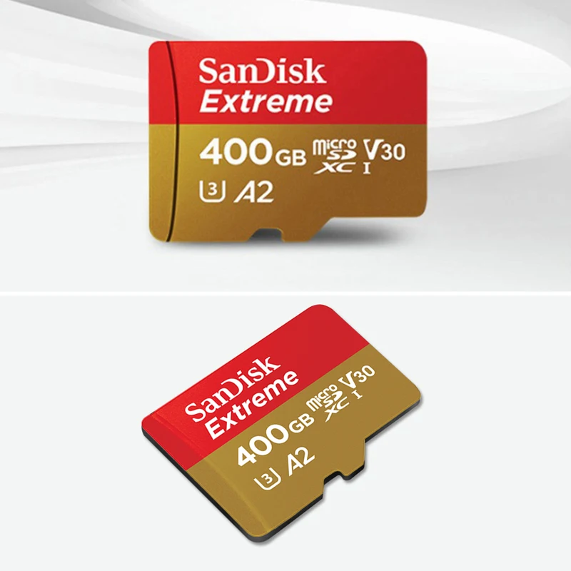 Карта памяти SanDisk Extreme & Ultra Micro SD карта класса 10 U3 V30 A2 micro SDHC/SDXC 64 ГБ 128 256 TF для