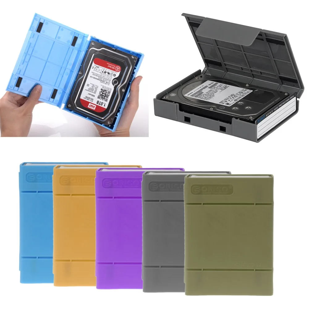 

ORICO 3.5 Inch Hard Drive Bags Cases Waterproof Anti-Static HDD Protector Box