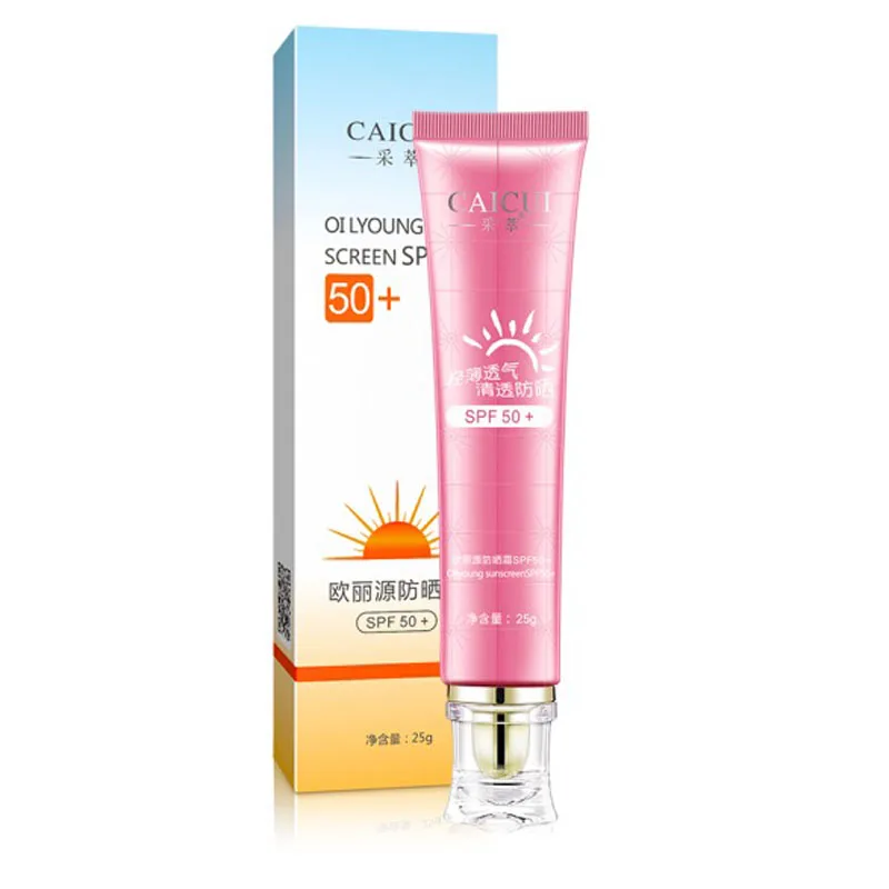 spesifikasi Baru Krim Tabir Surya SPF 50 + + Pelembab Kulit Melindungi Tabir Surya Perawatan Wajah Mencegah Kerusakan Kulit Menghapus Bintik bintik Pigmentasi