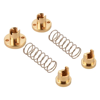

2x T8 Anti-backlash Spring Loaded Nut for 2mm Thread Rod Lead Screw