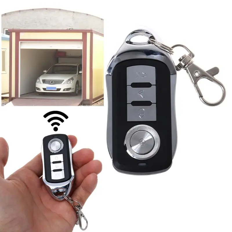 

RF Remote Control 4 Channel Cloning Key Duplicator Button 433MHz 315MHz Fob ONE Electric Garage Door Controller