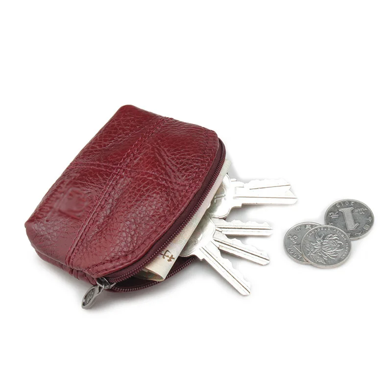 Многофункциональные бумажники для ключей из натуральной кожи, для мужчин и женщин, держатель для ключей, организатор ключей экономки, чехол с кольцом