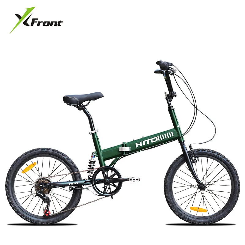Складной велосипед BMX колеса 20 дюймов 6 скоростей рама из углеродистой стали