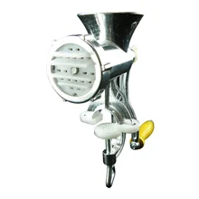 Прочная ручная мясорубка, Мясорубка из алюминиевого сплава, практичная мясорубка для обработки мяса, кухонные инструменты, растения