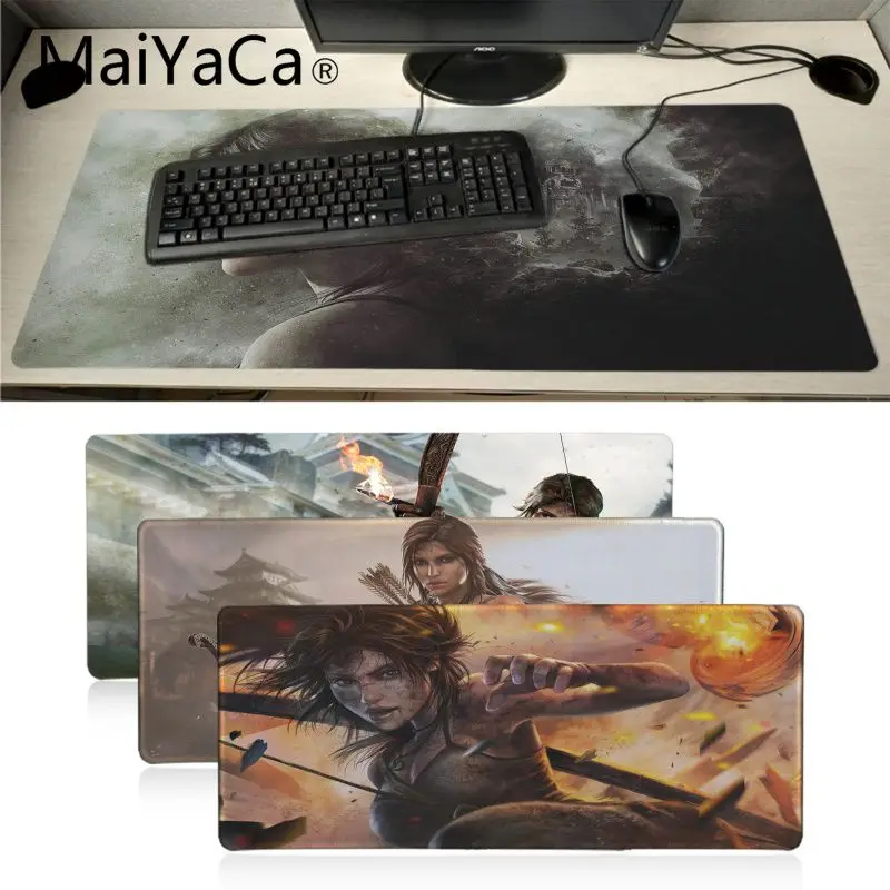 MaiYaCa Rise Of The Tomb Raider холодная тьма Пробуждение прочный Настольный коврик для мыши