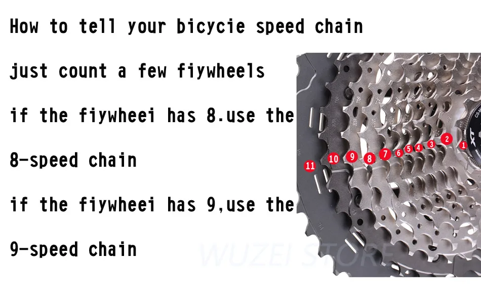 Sale KMC X10 X11 MTB Bike long Chain 122L 10/11Speed Bicycle Chain Magic Button With Original box Mountain bike long chain 1