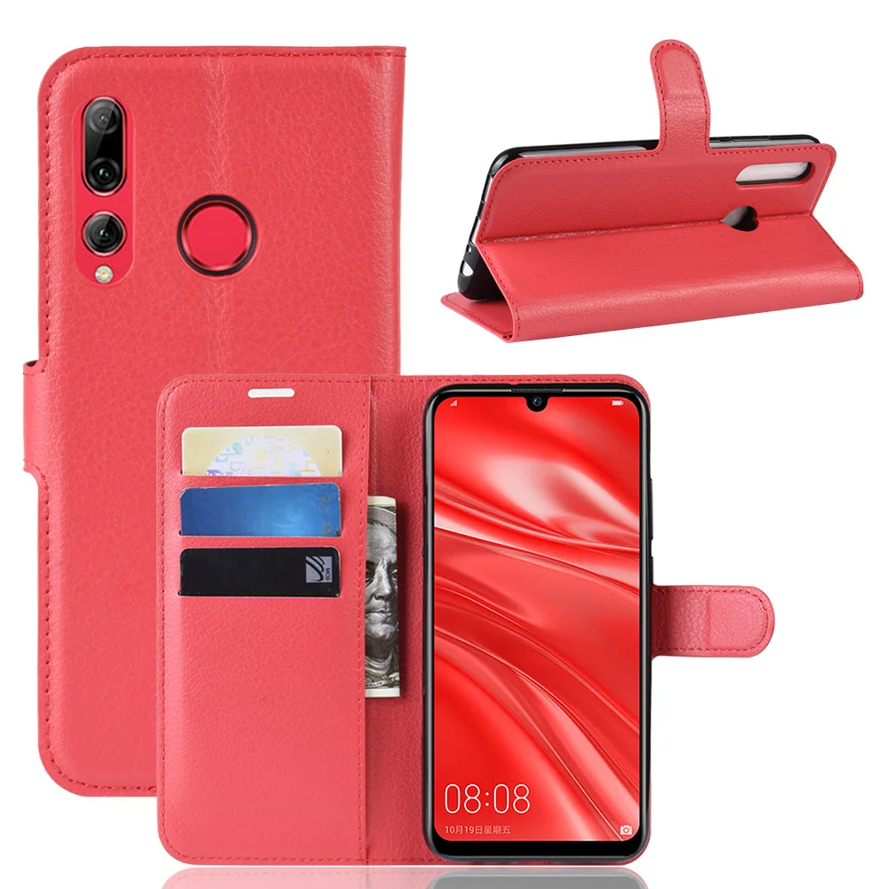 Чехол для Huawei Honor 10i откидной кошелек деловой кожаный чехол телефона P Smart Plus 2019 Fundas