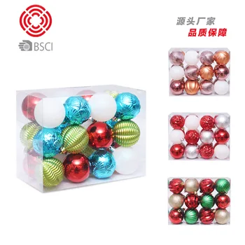 

Explosion 6cm/24PC Christmas Decorations Christmas Tree Ornaments Christmas Ball Set