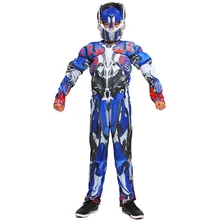 Костюм на Хеллоуин модели с мускулами Hornet Optimus Prime Железный человек детская Броня выполнять Трансформеры Одежда
