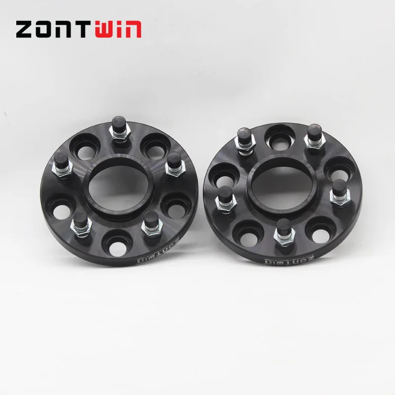 

2PCS 20MM ZONTWIN Aluminum Alloy CNC Forge Reftting Rim wheel spacers adapters 4-100 to 4-114.3 Studs and Lug Nuts