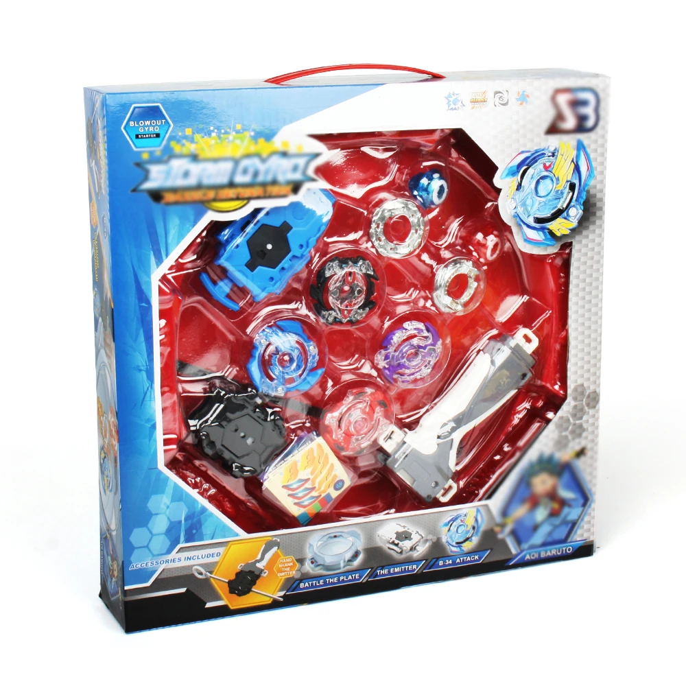Metal Beyblade Burst Battle Spinning Top B 100 Set Beyblade With