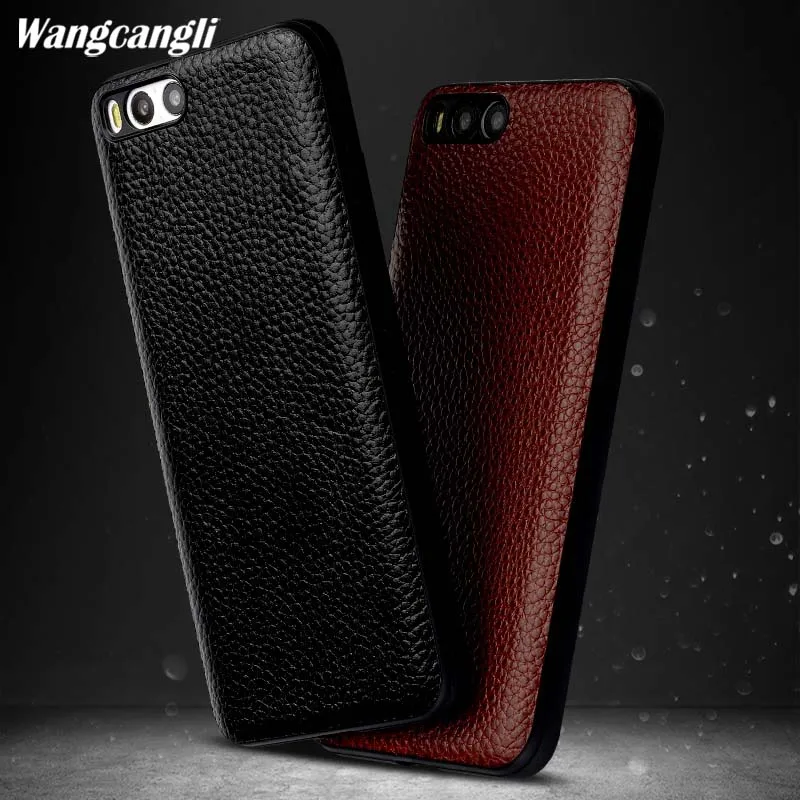 

Leather lychee all-inclusive mobile phone case For xiaomi mi 6 case all-inclusive mobile phone shatter-resistant shell