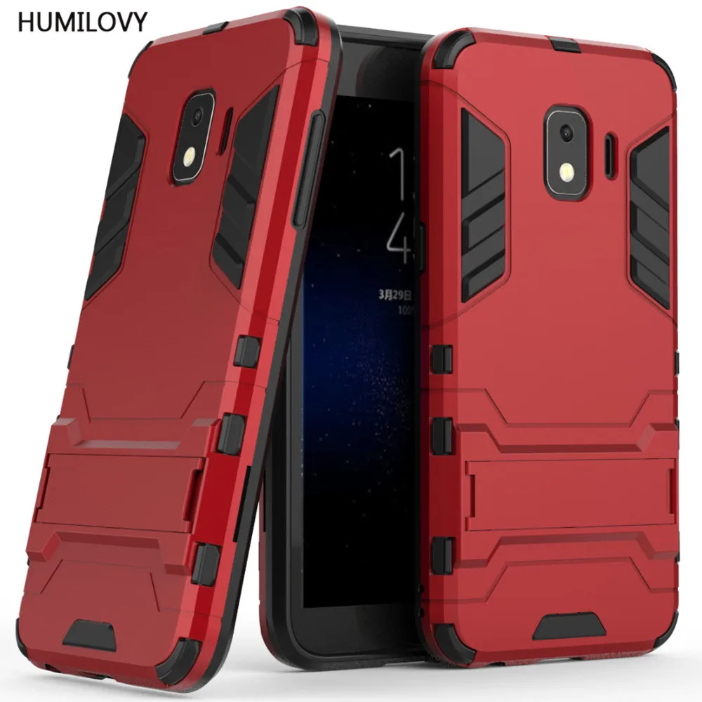 

For Samsung Galaxy J2 Core J260 Case Robot Silicone Rubber Hard Back Phone Armor Cover For Capa Samsung Galaxy J2 Core 2018 Case