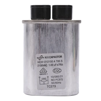 

DR1 microwave oven capacitor 1UF 2100V explosion proof running motor start washing machine capacitor for household appliance
