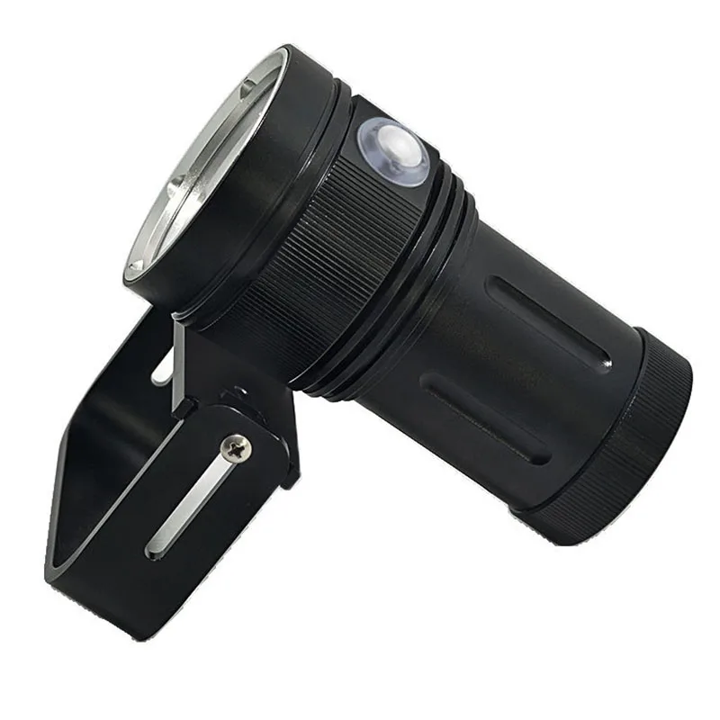  LED Diving Flashlight Underwater 100m Waterproof Photography Video Tactical Flashlight 6 x P9090 +R - 32853492264
