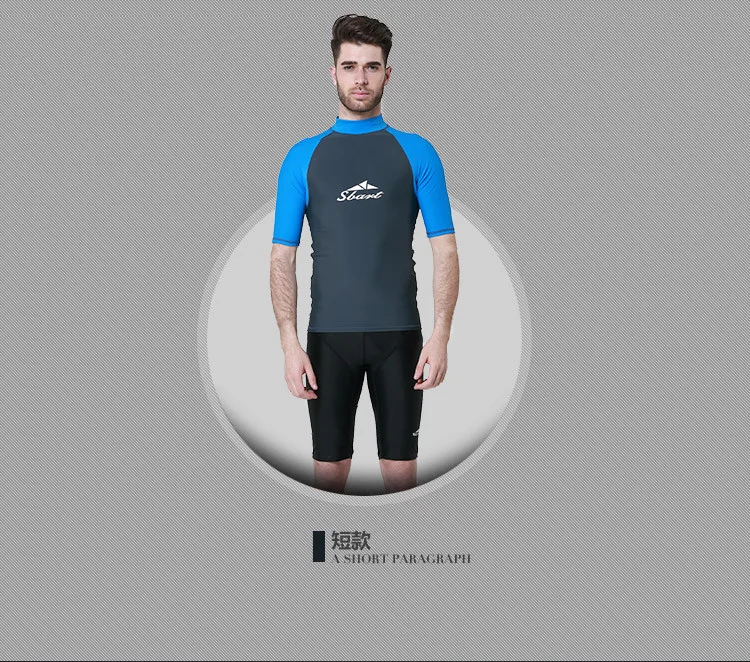 Dive Skin Men Surfing Tops Women Wetsuits Rowing Boats Rash Guards Surfing& Beach T-shirts Swim Suits Body Suits Swimming Shirt