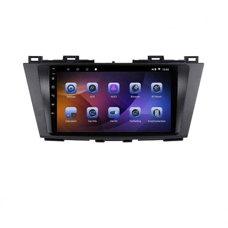 Sale 9" 4G RAM 8 cores Android Car DVD GPS Navigation for Mazda 5 2009 2010 2011 2012 2013 audio stereo car radio headunit wifi 1