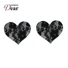 Comeondear сексуальное нижнее белье аксессуары женские сексуальные Одноразовые женские груди в форме сердца Наклейки на грудь NBC09 крышка на соски