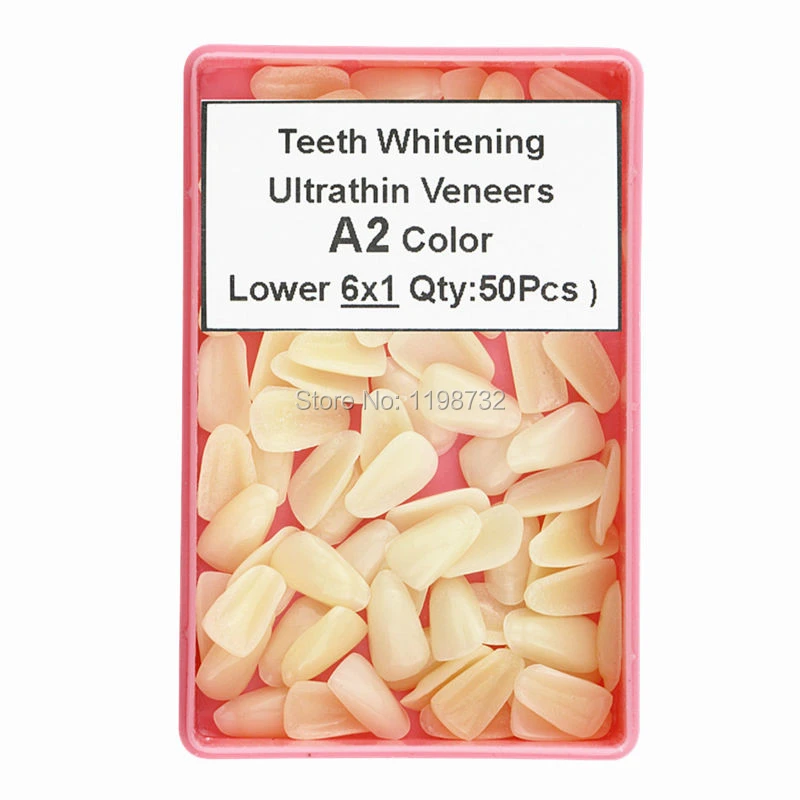 Tandheelkundige Materialen Ultradunne Hars Veneers Lagere Anterior A2 Kleur Herstellende Tand Whitening Tandarts Producten|dentist products|composite resin veneerstooth whitening -