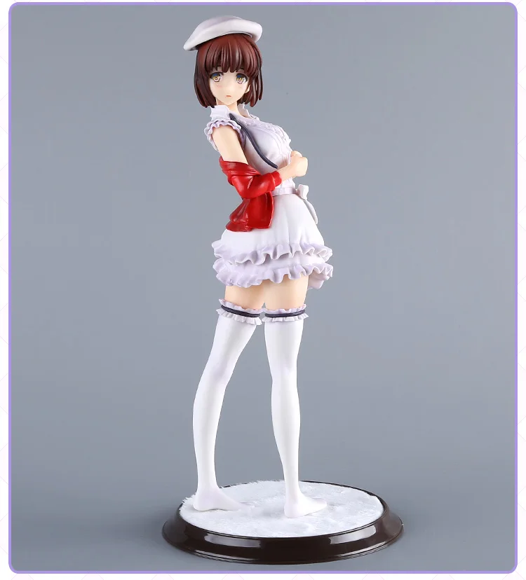 24cm Japanese anime figure Saenai Heroine No Sodatekata Katou Megumi Stand Ver Sexy PVC Figure Collectible