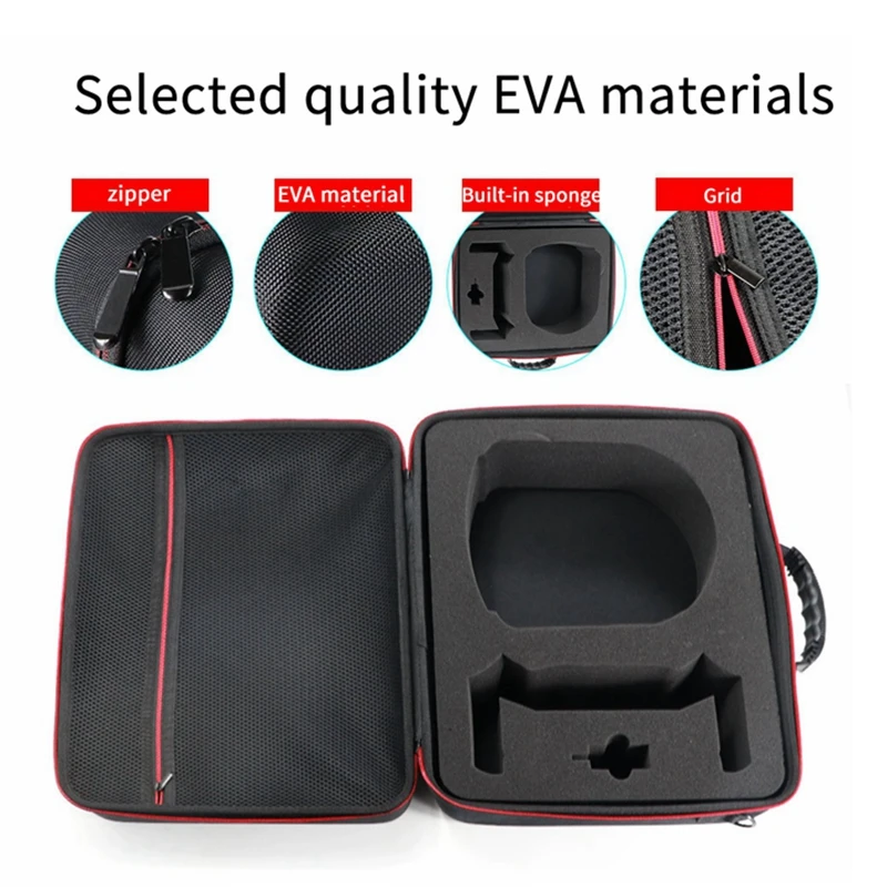 TopNewest Eva Hard Travel Bag Protect Cover Storage Box Cover Carry Case For Oculus Quest Virtual Reality System And Accessories