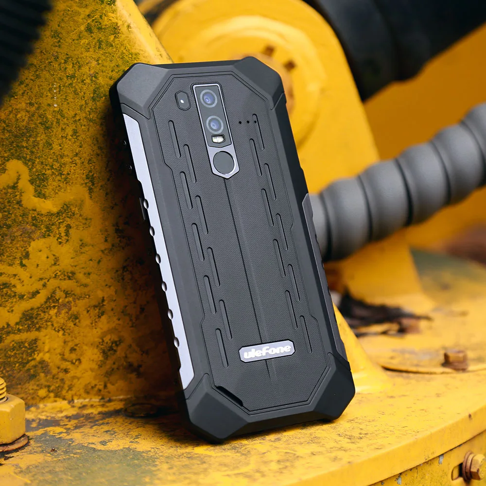 Ulefone Armor 6E IP68 водонепроницаемый прочный телефон 6,2 дюймов 4 GB+ 64 GB 16MP Android 9,0 Octa Core с беспроводной зарядки NFC смартфон