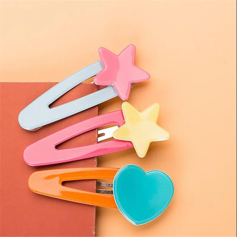 1 пара детские акриловые заколки для волос 20 цветов|hairclips|accessories makeaccessories saxophone |