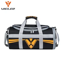 VICLEO спортивная сумка мужская Спортивная тренировочная сумка на плечо багажная цилиндрическая сумка для мужчин и женщин большой емкости рюкзак для путешествий 16Z21000