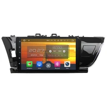 Android 6.0.1 Octa Core 4GB RAM 32GB GPS navigation Bluetooth Car Multimedia Player For Toyota Corolla 2014-2015 Left