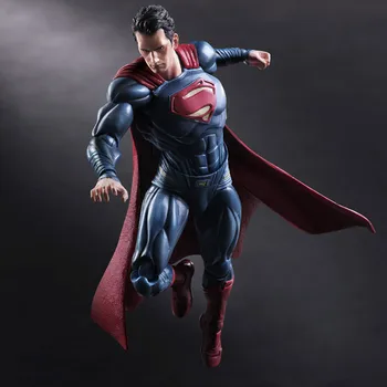 

Movie Figure 25 CM PLAY ARTS KAI Batman V Superman Dawn of Justice Variant Superman PVC Action Figure Collectible Models Toys
