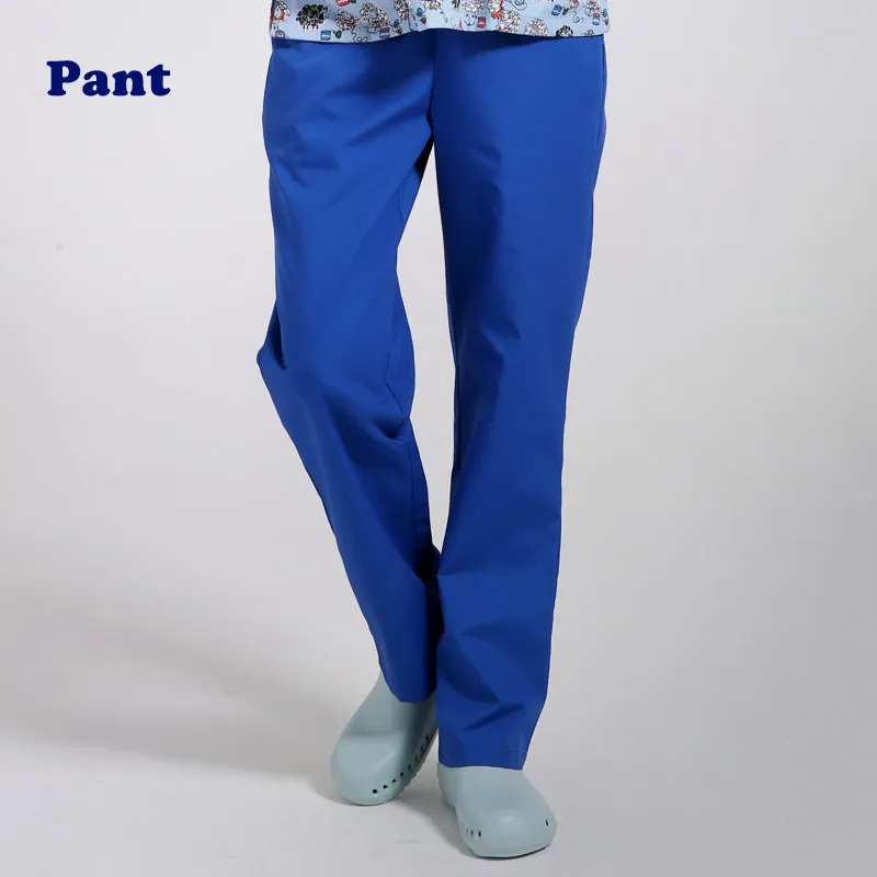 ANNO Work Trouser Doctor Nurse Uniform Bottoms Cotton More Pockets Dental Scrubs Pants SPA Nursing Scrub Pants medical scrubs