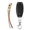 Mini commutateur de télécommande RF 2CH étanche 12V DC3.7V à 24V transmetteur de relais universel 433MHz Module récepteur bureau à domicile ► Photo 3/6