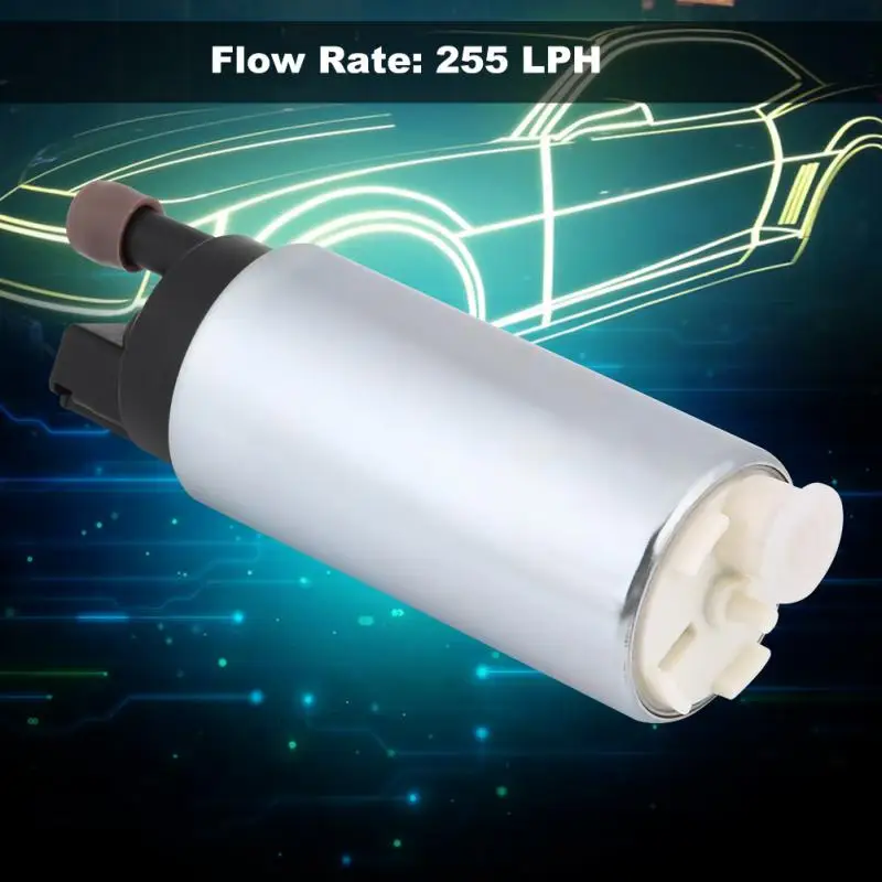 255LPH Универсальный электрический топливный насос высокого давления в баке с установочным комплектом GSS342 Авто запасные части