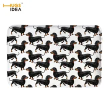Креативный HUGSIDEA ковры Одежда для собак 3D узор фланелевый ковер для гостиной ванной комнаты/кухни Нескользящие коврики мягкие коврики