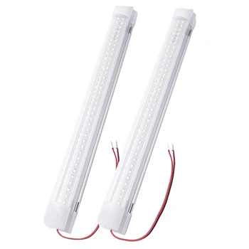 

72 LED Tube Light Bar 12-108V Car Compartment LED Light Strip Bar With Switch Car Repair Lamp Car Light