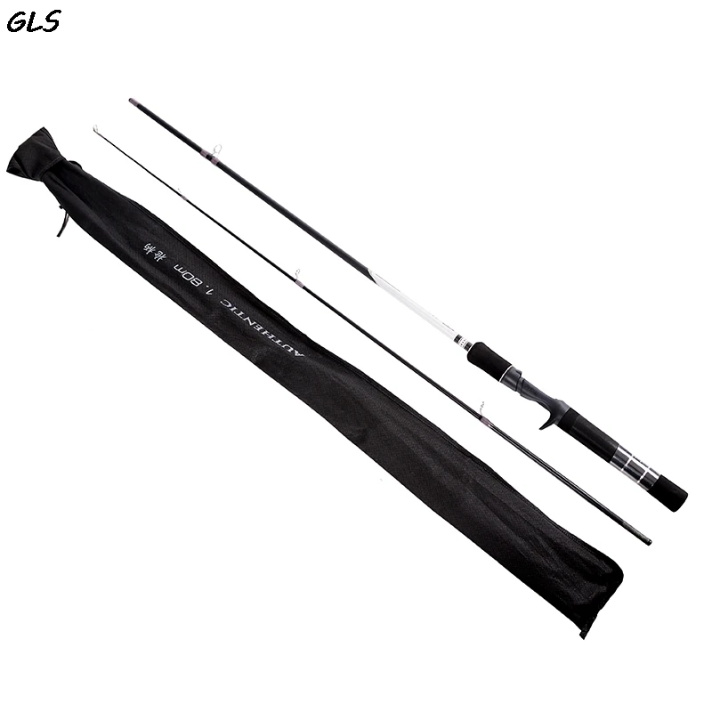 

99% Carbon 1.8M 2 Section Soft Lure Fishing Rod Lure Weight 3-40g Casting Rod 2-10LB Line Weight Ultra Light Fishing Rod