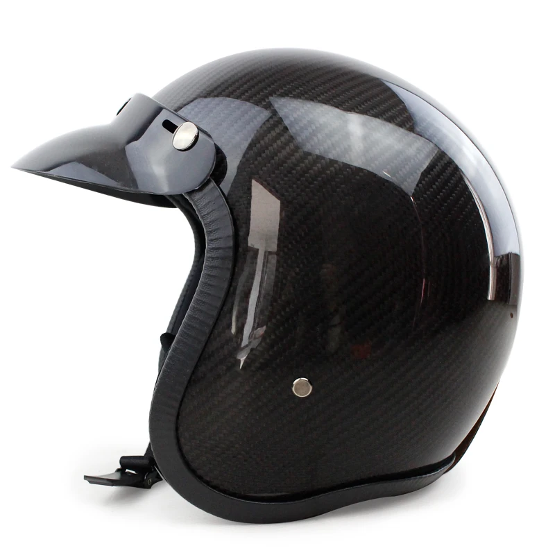 VOSS carbon fiber half HARLEY motorcycle motorbike Capacete Casco