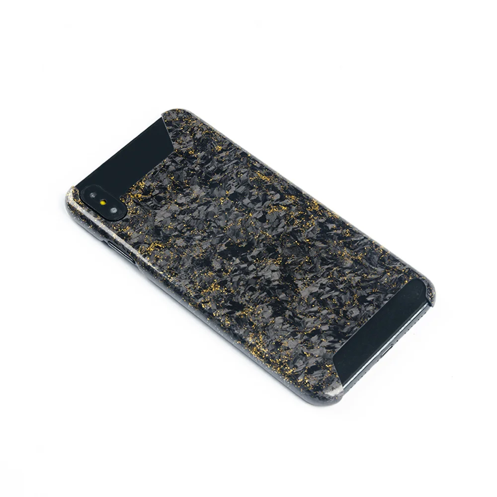 Half-Forged-Carbon-Fiber-Case-for-iPhone-gold