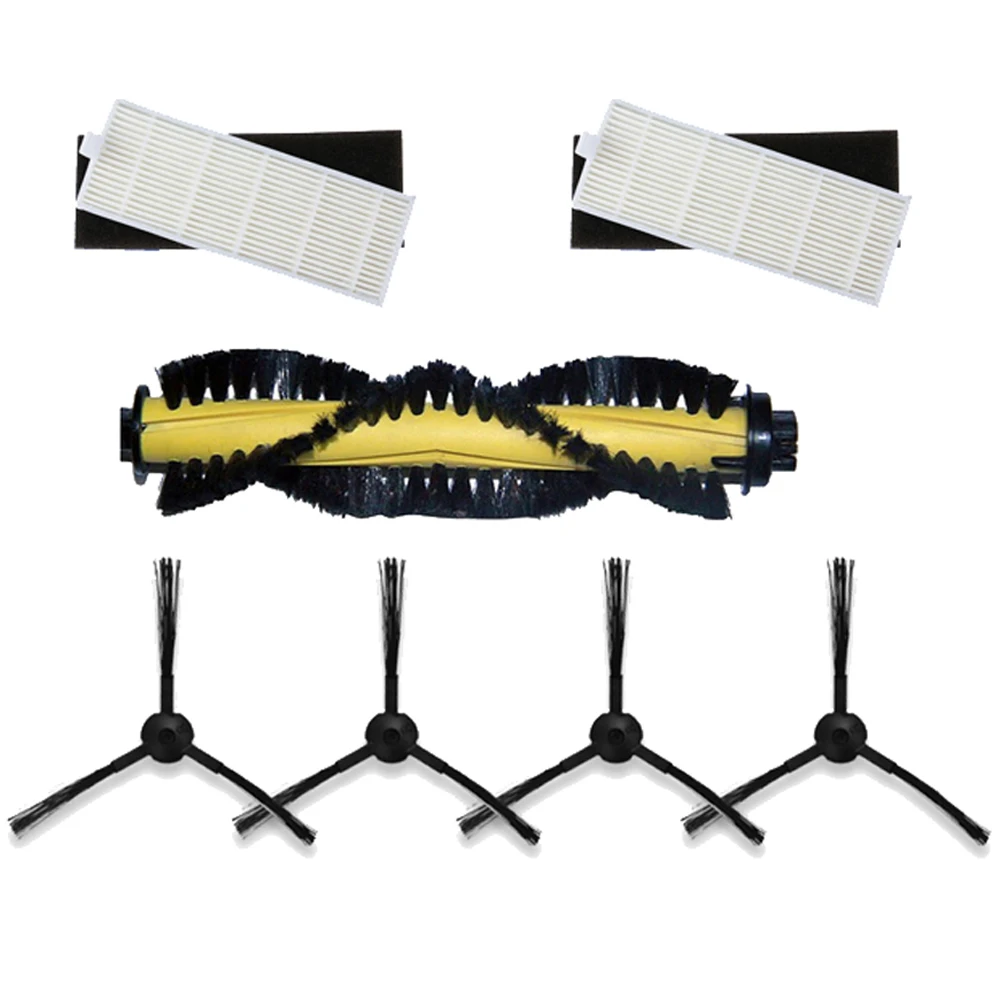 High Quality Main Brush HEPA Filter Sponge Side Brushes For ILIFE A4