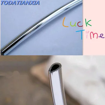 

Car Interior Air Conditioner Outlet Vent Grille Chrome Decoration Strip for bmw e36 toyota rav4 corolla 2008 chevrolet qashqai