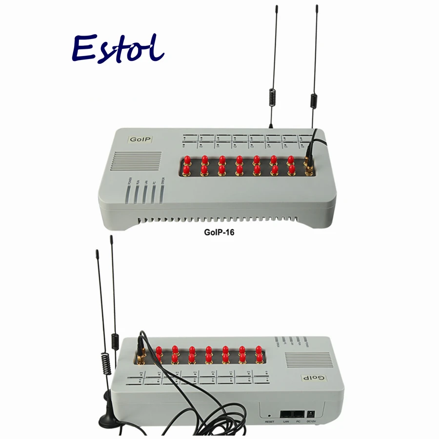 GOIP 16 сим картами GOIP16 Quad band GSM sms VOIP шлюз Каналы SIM банк длинная антенна маршруты|route| |