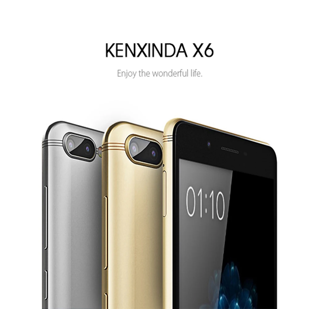 Смартфон KENXINDA X6 4G 5 0 &quotAndroid 7 MTK6737 четырехъядерный 1 3 ГГц ГБ + 32 отпечаток пальца 8.0MP