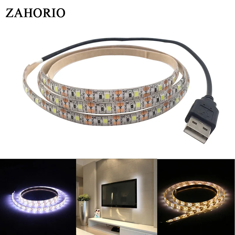

5V Waterproof RGB USB LED Strip Light TV Backlight Flexible LED Ribbon Lights for the Computer PC Decoration Lighting Diode Tape