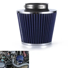 2.5/" Cold Air Intake Filter Universal BLACK For Land Rover Defender//Freelander