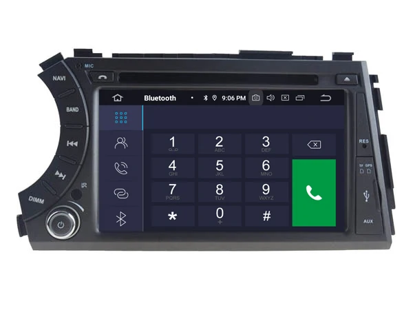 Cheap NaweiGe Android 9.0 Car dvd for SSANGYONG Korando/Action/Cyron(2005- 2011)/Actyon sports 2005-2013 Autoradio GPS Navigation 3