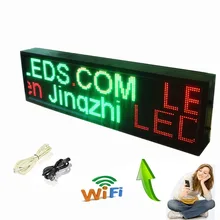P10 Led sign Wifi Remote Waterproof Outdoor Use High Brightness 3Color Programmable Scrolling Message Led Display Board